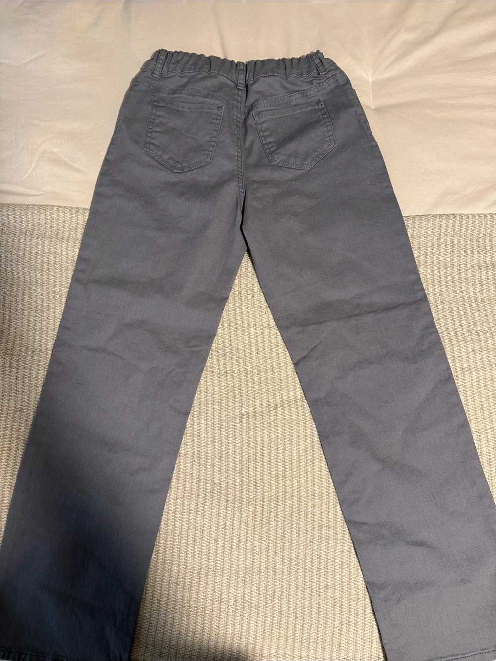 OshKosh B'gosh Boys' Gray Button-Fly Chino Pants